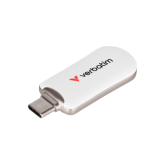 Stick Memorie Verbatim Plectra, 256GB, USB-C 3.0, White