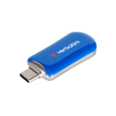 Stick Memorie Verbatim Plectra, 256GB, USB-C 3.0, Blue