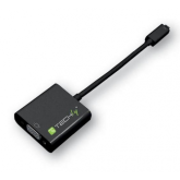 Adaptor Techly 302938, Micro HDMI-D - VGA, Black