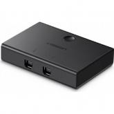 Hub USB Ugreen Sharing Switch, 2x USB 2.0, 1.5m inclus, Black