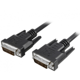 Cablu Techly 305199, DVI male - DVI male, 1.8m, Black