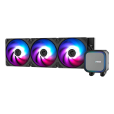 Cooler Procesor MSI MAG CORELIQUID A13 360, ARGB LED, 3 x 120mm, Black