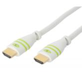 Cablu Techly 306912, HDMI male - HDMI male, 2m, White