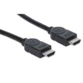 Cablu Manhattan 308458, HDMI male - HDMI male, 22 m, Black