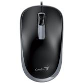 Mouse Optic Genius DX-125S, USB-A, Black-Grey