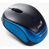 Mouse Optic Genius Micro Traveler 9000R, USB Wireless, Black-Blue