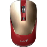 Mouse Optic Genius NX-7125, USB Wireless, Gold-Red