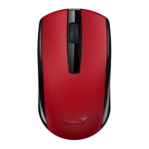 Mouse Optic Genius ECO-8100, USB Wireless, Black-Red