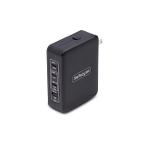Alimentator Startech 3114GCU-WALL-CHARGER, 3 x USB-C/1x USB-A, 140 W, Black