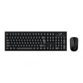 Kit Wireless Genius Smart KM-8101 - Tastatura, USB, Black + Mouse Optic, USB, Black