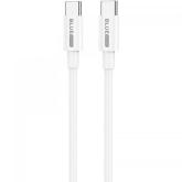 Cablu de date Blue Power B1BX19, USB-C - USB-C, 1m, White