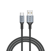 Cablu de date Verbatim 31843, USB-A - USB-C, 1.20 m, Black