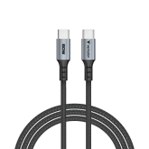 Cablu de date Verbatim 31845, USB-C - USB-C, 1.20 m, Black