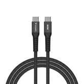Cablu de date Verbatim 31859, USB-C - USB-C, 1.20 m, Black
