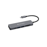 Docking Station Verbatim 32156, Gray