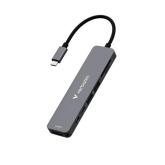Docking Station Verbatim 32158, Gray