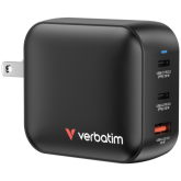 Incarcator retea Verbatim 32230, 2 x USB-C, 1 x USB-A, 20 V, 5 A, 100 W, Black