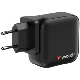 Incarcator retea Verbatim 32231, 3 x USB-C, 1 x USB-A, 21V, 5A, 100W, Black