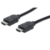 Cablu Manhattan 322539, HDMI male - HDMI male, 10 m, Black