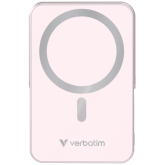 Baterie portabila Verbatim Charge 'n' Go with Stand 32267, 10000 mAh, 1 x USB-C, 20 W, Pink
