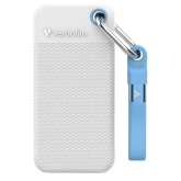 SSD portabil Verbatim Summer Edition, 2TB, USB-C, White/Blue