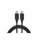 Cablu de date Genius 32590006400, USB-C male - USB-C male, 1m, Black