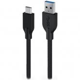 Cablu de date Genius 32590007400, USB-A male - USB-C male, 1m, Black
