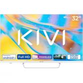 Televizor LED KIVI Smart 32F760QW Seria F760QW, 32inch, Full HD, White