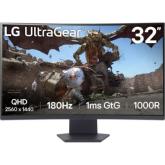 Monitor LED Curbat LG UltraGear 32GS60QX-B, 31.5inch, 2560x1440, 1ms GTG, Black