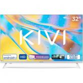 Televizor LED KIVI Smart 32H760QW Seria H760QW, 32inch, HD Ready, White