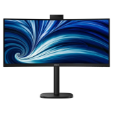 Monitor LED Curbat Philips 3000 Series 34B2U3600CH, 34 inch, 3440 x 1440 pixeli, 4 ms GTG, Black