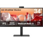 Monitor LED Curbat LG 34BA85QE-B, 34inch, 3440x1440, 5ms GTG, Black