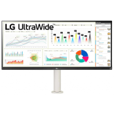 Monitor LED LG Ergo 34WQ68X-W, 34inch, 2560x1080, 5ms GTG, White