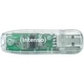 Stick memorie Intenso 3502480 32GB, USB 2.0, Clear