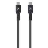 Cablu de date Manhattan 353342, USB-C male - USB-C male, 1 m, Black