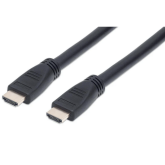 Cablu Manhattan 353977, HDMI male - HDMI male, 10 m, Black