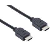 Cablu Manhattan 355308, HDMI male - HDMI male, 1.5 m, Black
