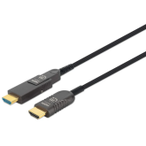 Cablu Mnahattan 355520, HDMI male - HDMI male, 30 m, Black
