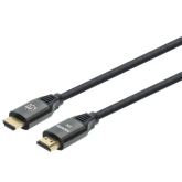 Cablu Manhattan 355933, HDMI male - HDMI male, 1 m, Black