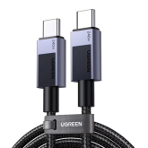 Cablu de date Ugreen L513, USB-C male - USB-C male, 0.5 m, Black