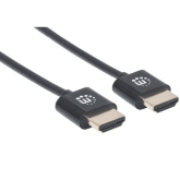 Cablu Manhattan 394369, HDMI male - HDMI male, 1.8 m, Black