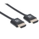 Cablu Manhattan 394376, HDMI male - HDMI male, 3 m, Black