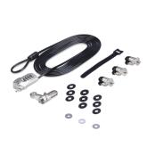 Cablu securitate Startech 3M4-DESK-LOCKING-KIT, 3m, Black