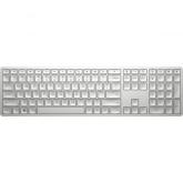 Tastatura HP 970 Programmable, USB Wireless, Silver