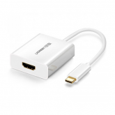 Adaptor Ugreen 40273, USB-C male - HDMI female, White