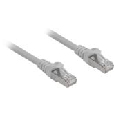 Patch Cord Sharkoon, S/FTP, Cat. 6a, 3 m, Grey