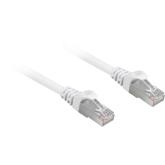 Patch Cord Sharkoon, S/FTP, Cat. 6a, 1 m, White