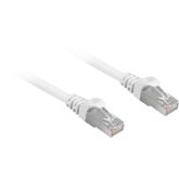 Patch Cord Sharkoon, S/FTP, Cat. 6a, 1.5 m, White