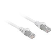 Patch Cord Sharkoon, S/FTP, Cat. 6a, 3 m, White