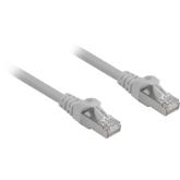 Patch Cord Sharkoon, S/FTP, Cat. 6a, 15 m, Grey